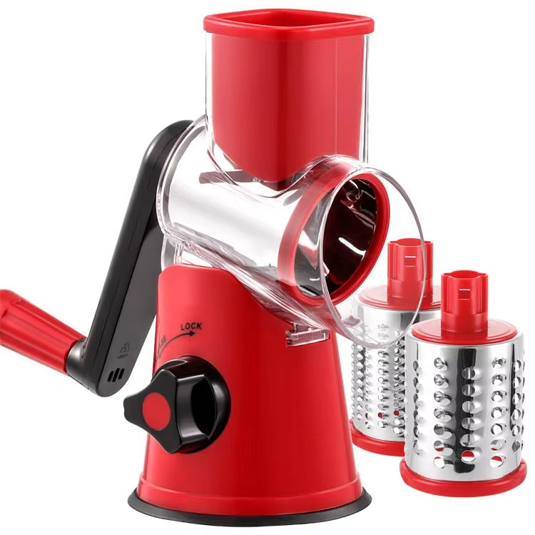Multi-Function Vegetable Cutter, Slicer & Grater (Random Color)