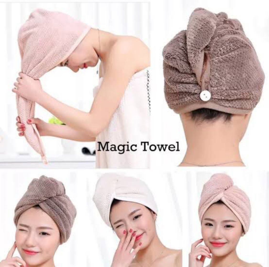 Quick Dry Microfiber Hair Towel Wrap | Soft, Absorbent & Comfortable Towel Cap