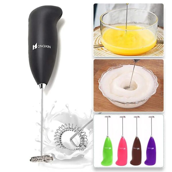 3-in-1 Electric Beater for Coffee, Milk & Eggs | Portable Handheld Mixer