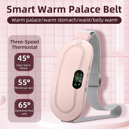 Smart Heating & Massage Belt for Women | Rechargeable & Portable